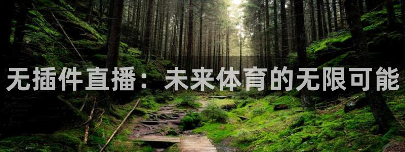 无插件直播：未来体育的无限可能