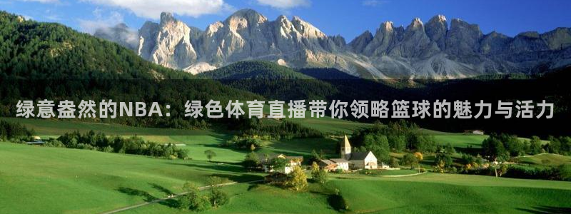 绿意盎然的NBA：绿色体育直播带你领略篮球的魅力与活力