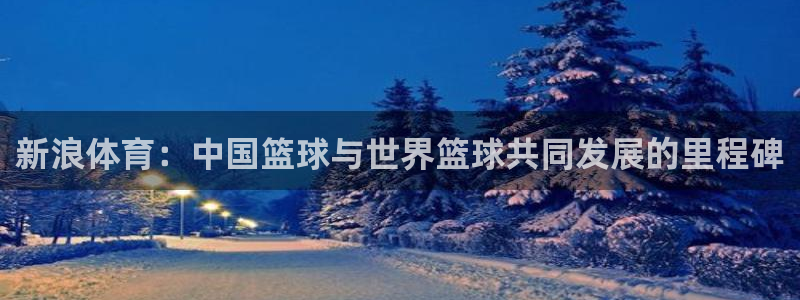 新浪体育：中国篮球与世界篮球共同发展的里程碑
