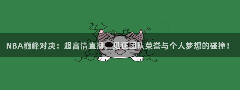 NBA巅峰对决：超高清直播，见证团队荣誉与个人梦想的碰撞！