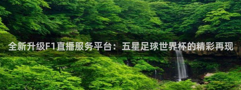 全新升级F1直播服务平台：五星足球世界杯的精彩再现