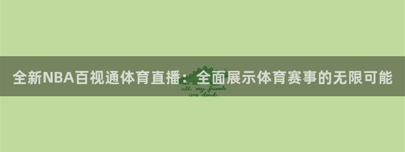 全新NBA百视通体育直播：全面展示体育赛事的无限可能