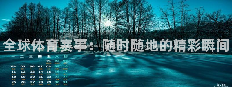 全球体育赛事：随时随地的精彩瞬间