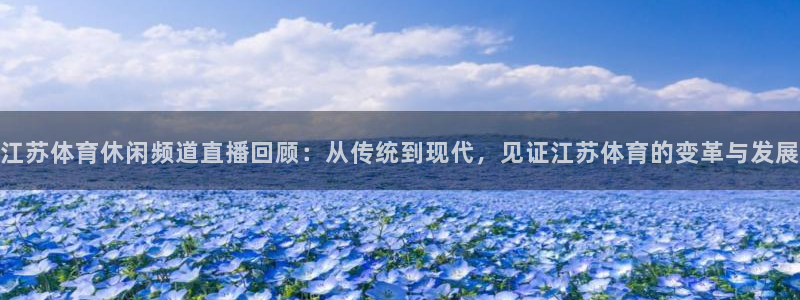 江苏体育休闲频道直播回顾：从传统到现代，见证江苏体育的变革与发展