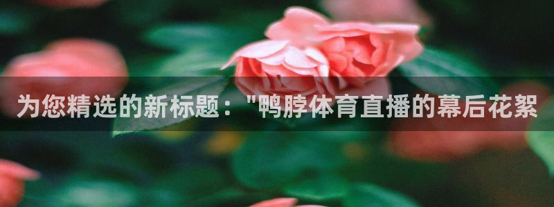为您精选的新标题：\