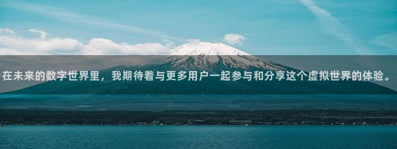 在未来的数字世界里，我期待着与更多用户一起参与和分享这个虚拟世界的体验。