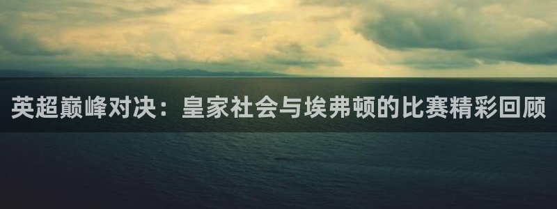 英超巅峰对决：皇家社会与埃弗顿的比赛精彩回顾